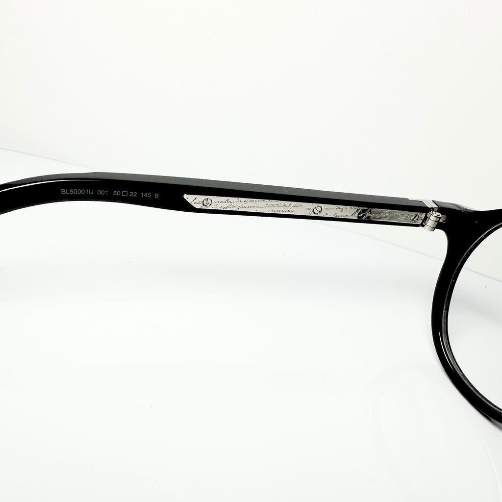 BERLUTI BL50005I 001 Panto Eyeglasses New Authentic