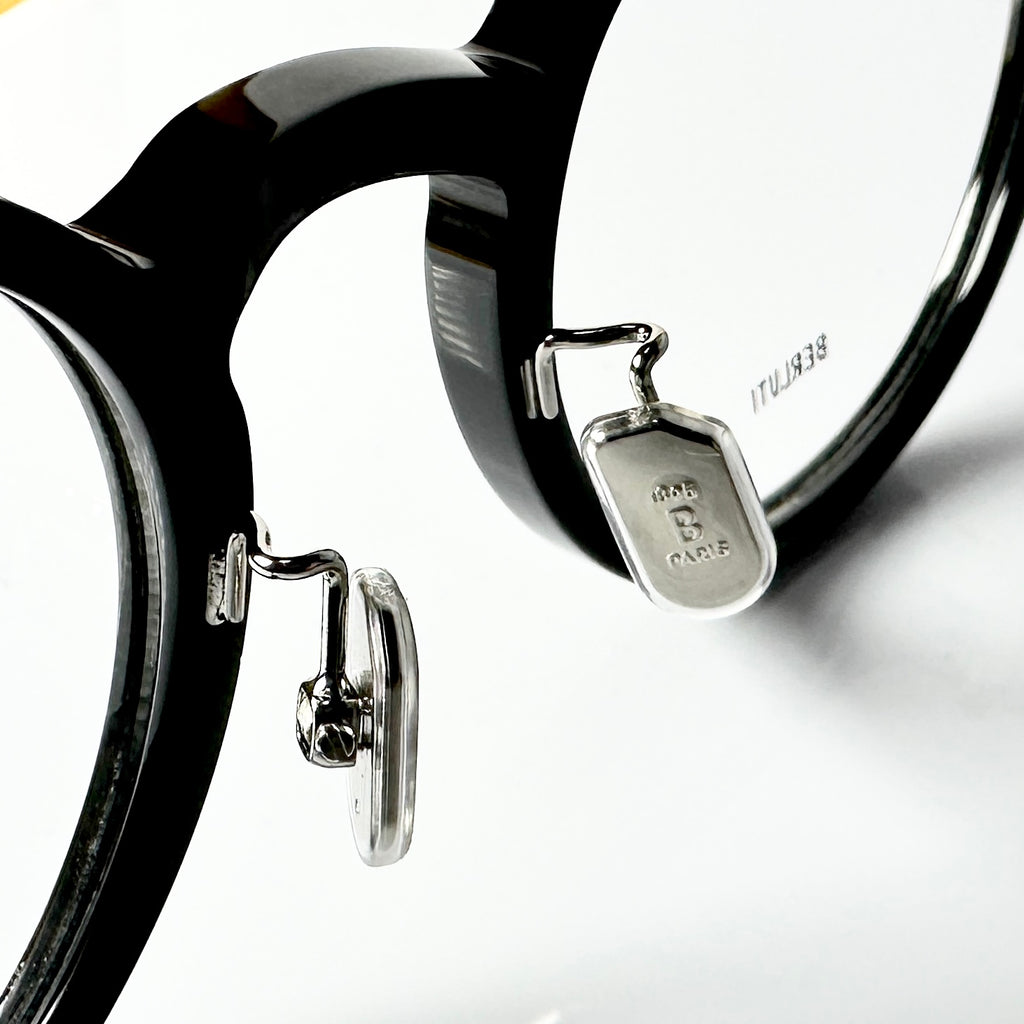 BERLUTI BL50005I 001 Panto Eyeglasses New Authentic