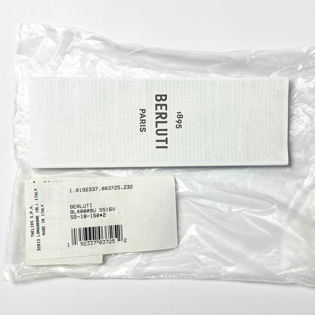 BERLUTI  BL40009U 5516V Men's Sunglasses Frame in Silver - Authentic New