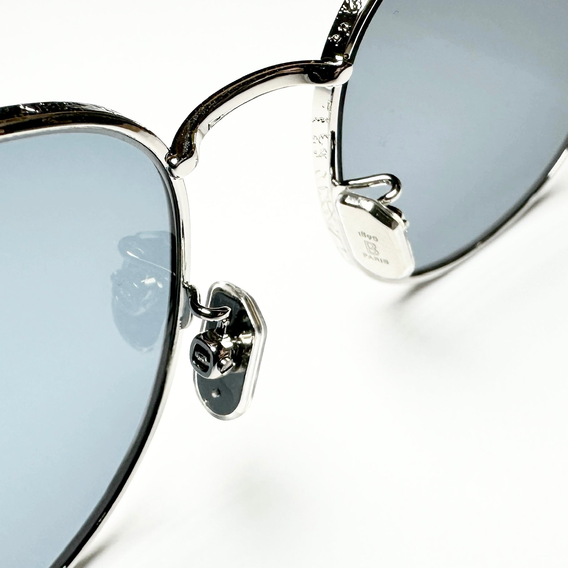 BERLUTI  BL40009U 5516V Men's Sunglasses Frame in Silver - Authentic New