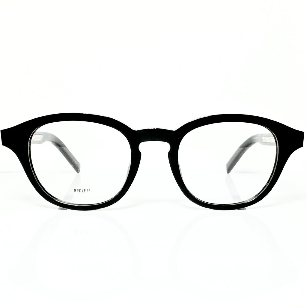BERLUTI  BL50005I 001 Unisex Eyeglasses Frame in Black - Authentic New