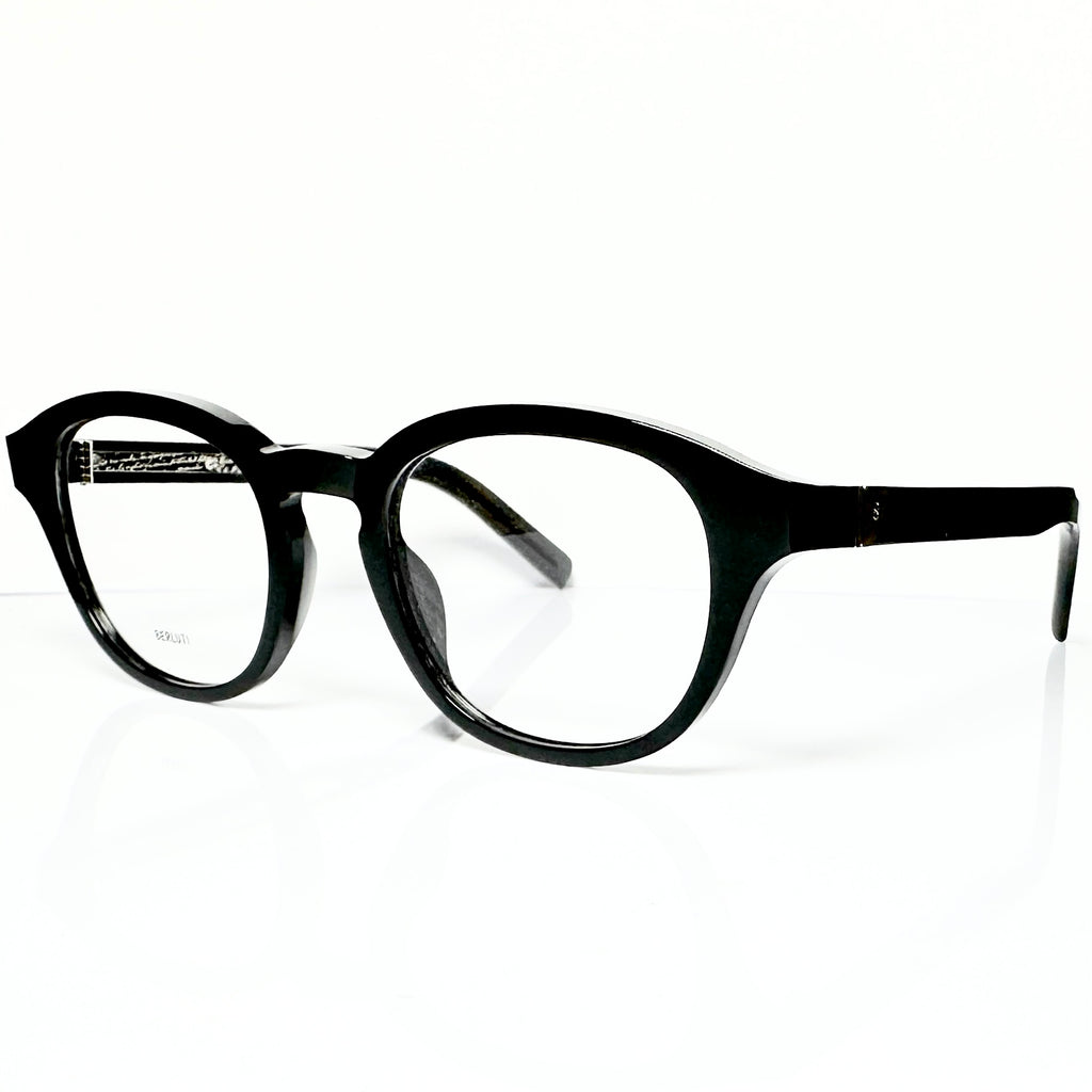 BERLUTI  BL50005I 001 Unisex Eyeglasses Frame in Black - Authentic New