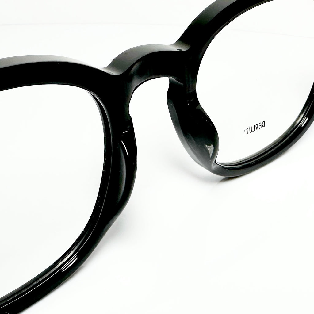 BERLUTI  BL50005I 001 Unisex Eyeglasses Frame in Black - Authentic New