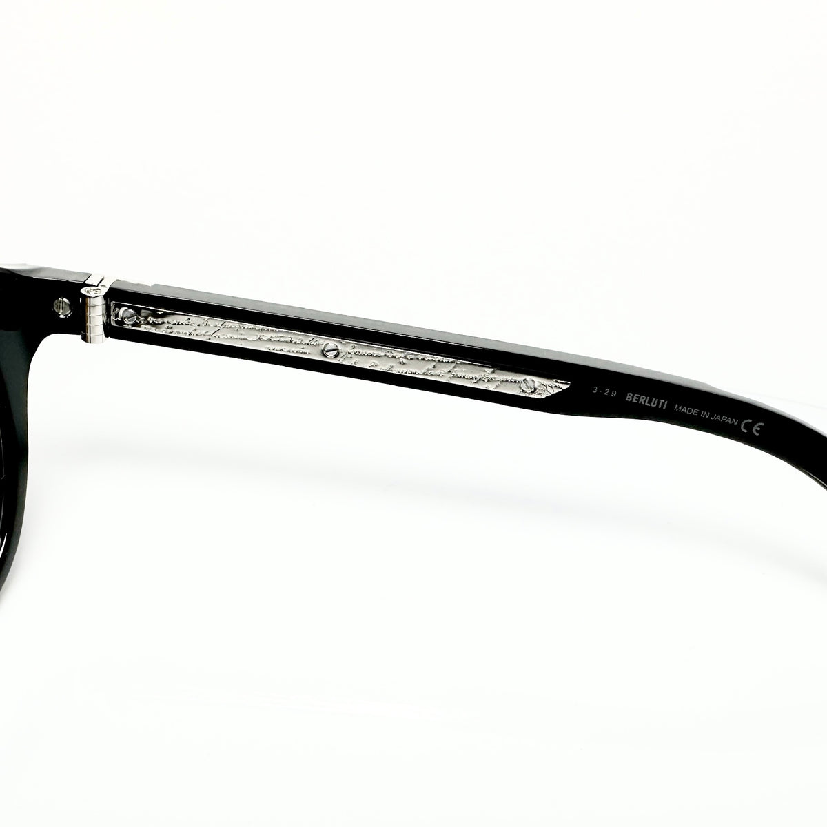 BERLUTI  BL50005I 001 Unisex Eyeglasses Frame in Black - Authentic New