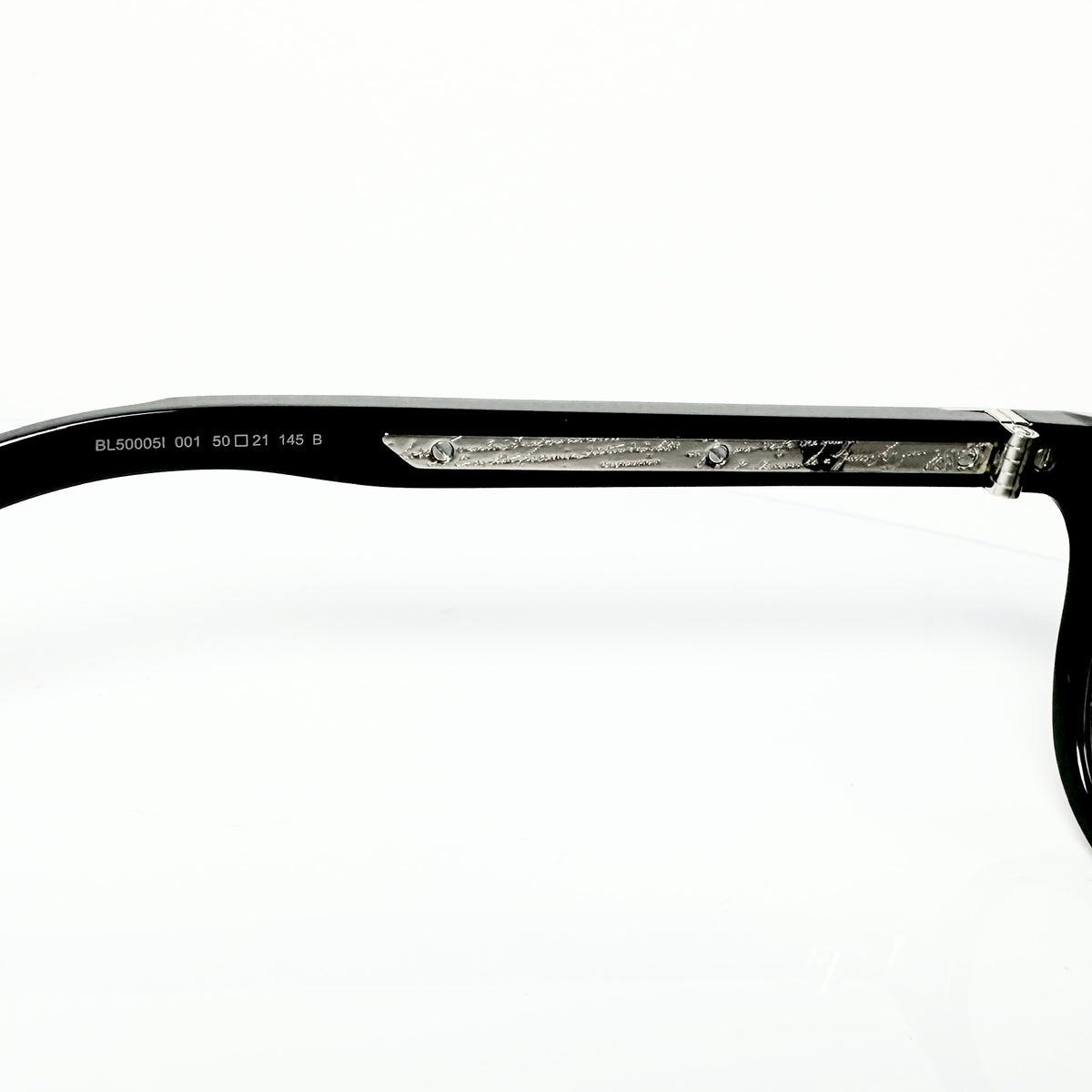 BERLUTI  BL50005I 001 Unisex Eyeglasses Frame in Black - Authentic New