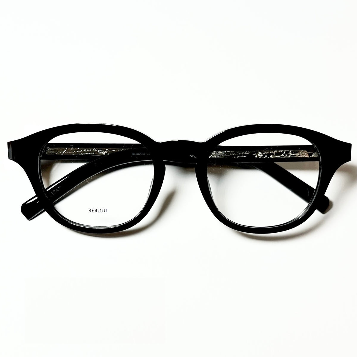 BERLUTI  BL50005I 001 Unisex Eyeglasses Frame in Black - Authentic New