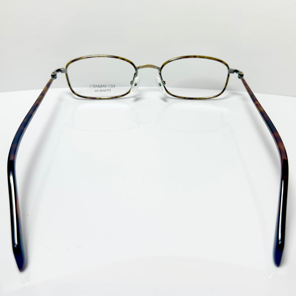 KIO YAMATO KT-396U col.71 Men's Eyeglasses Frames in Tortoise - Authentic New