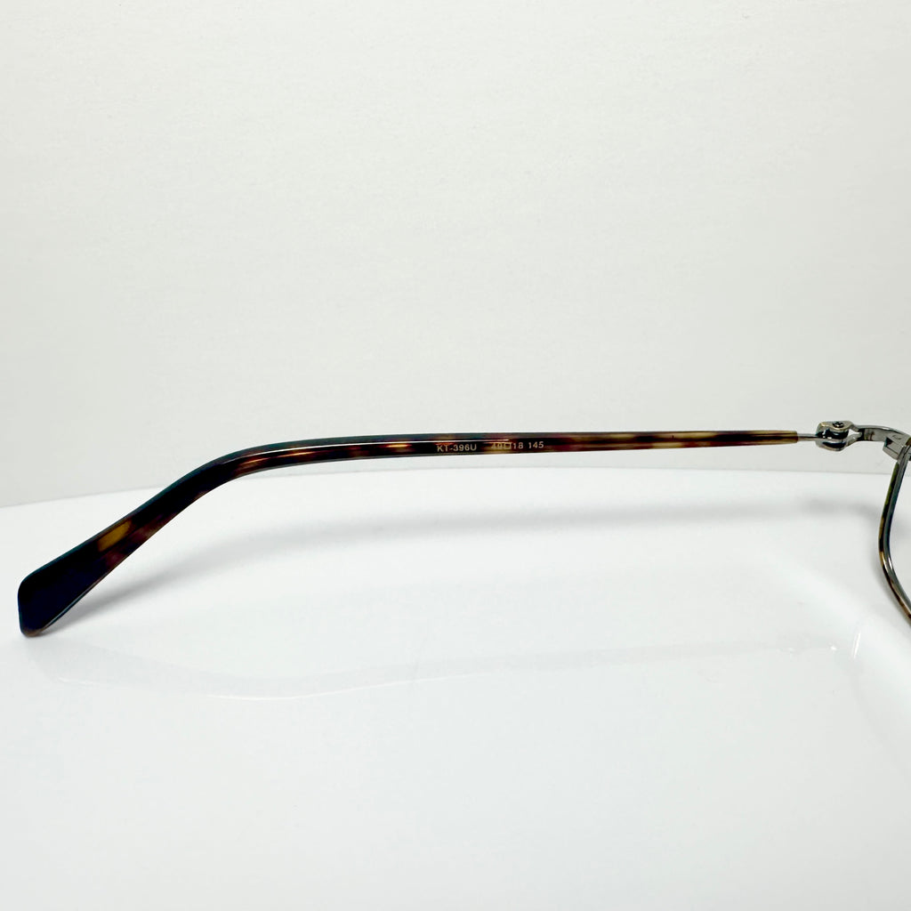 KIO YAMATO KT-396U col.71 Men's Eyeglasses Frames in Tortoise - Authentic New