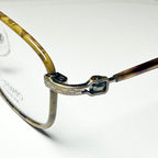 KIO YAMATO KT-396U col.71 Men's Eyeglasses Frames in Tortoise - Authentic New