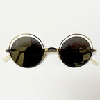Mykita DECADES BUENO Unisex Sunglasses Frame in Glossy Gold - Authentic New