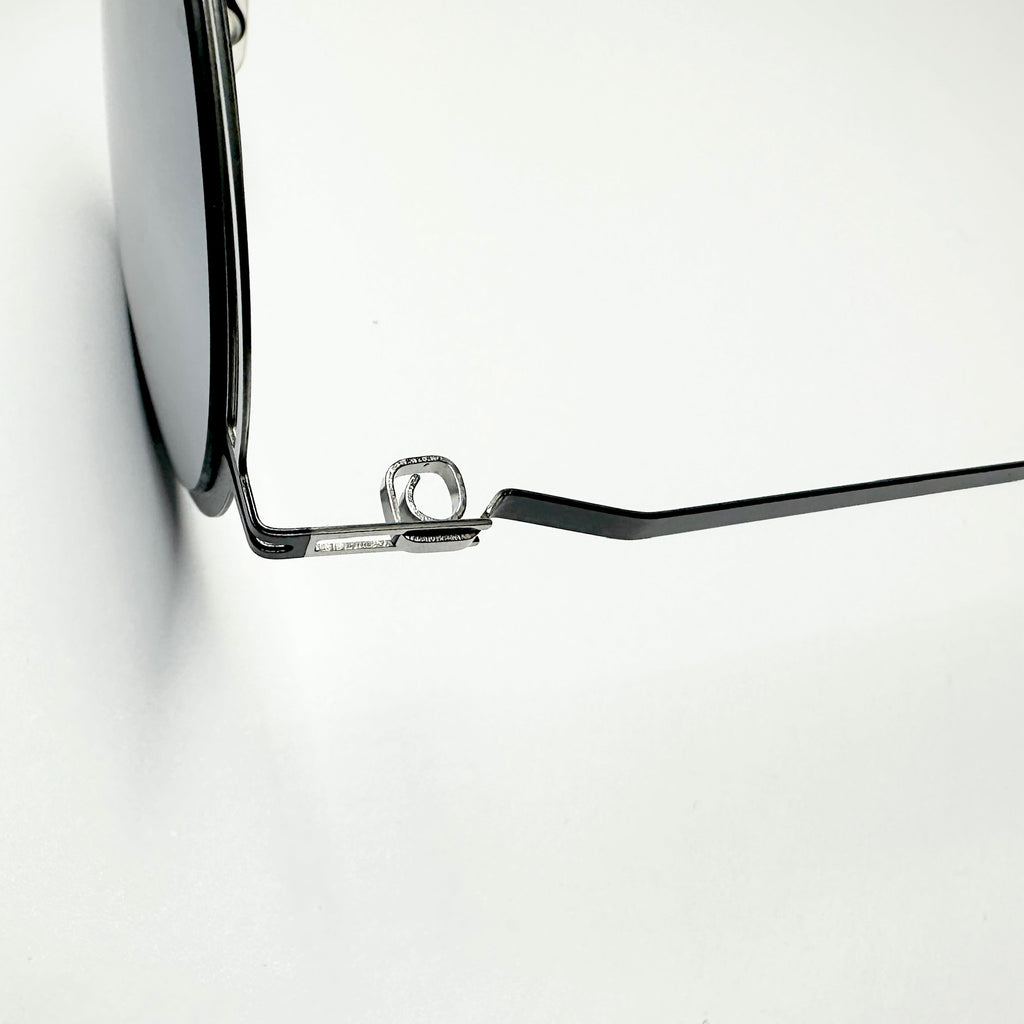 Mykita DECADES BUENO Unisex Sunglasses Frame in Silver/Black - Authentic New