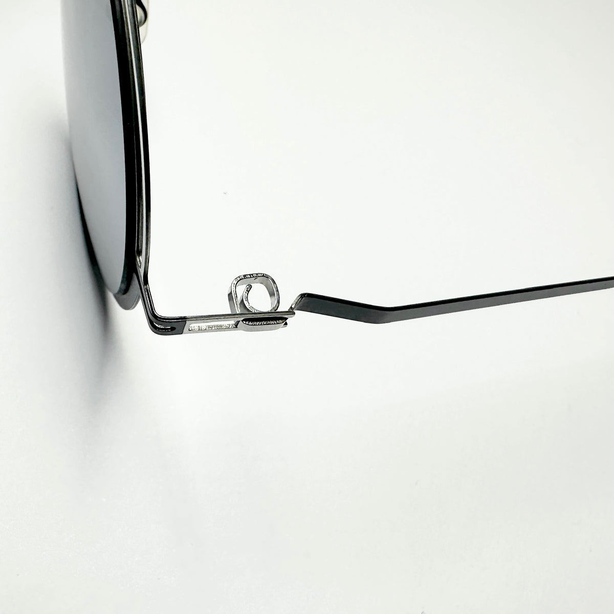 Mykita DECADES BUENO Unisex Sunglasses Frame in Silver/Black - Authentic New