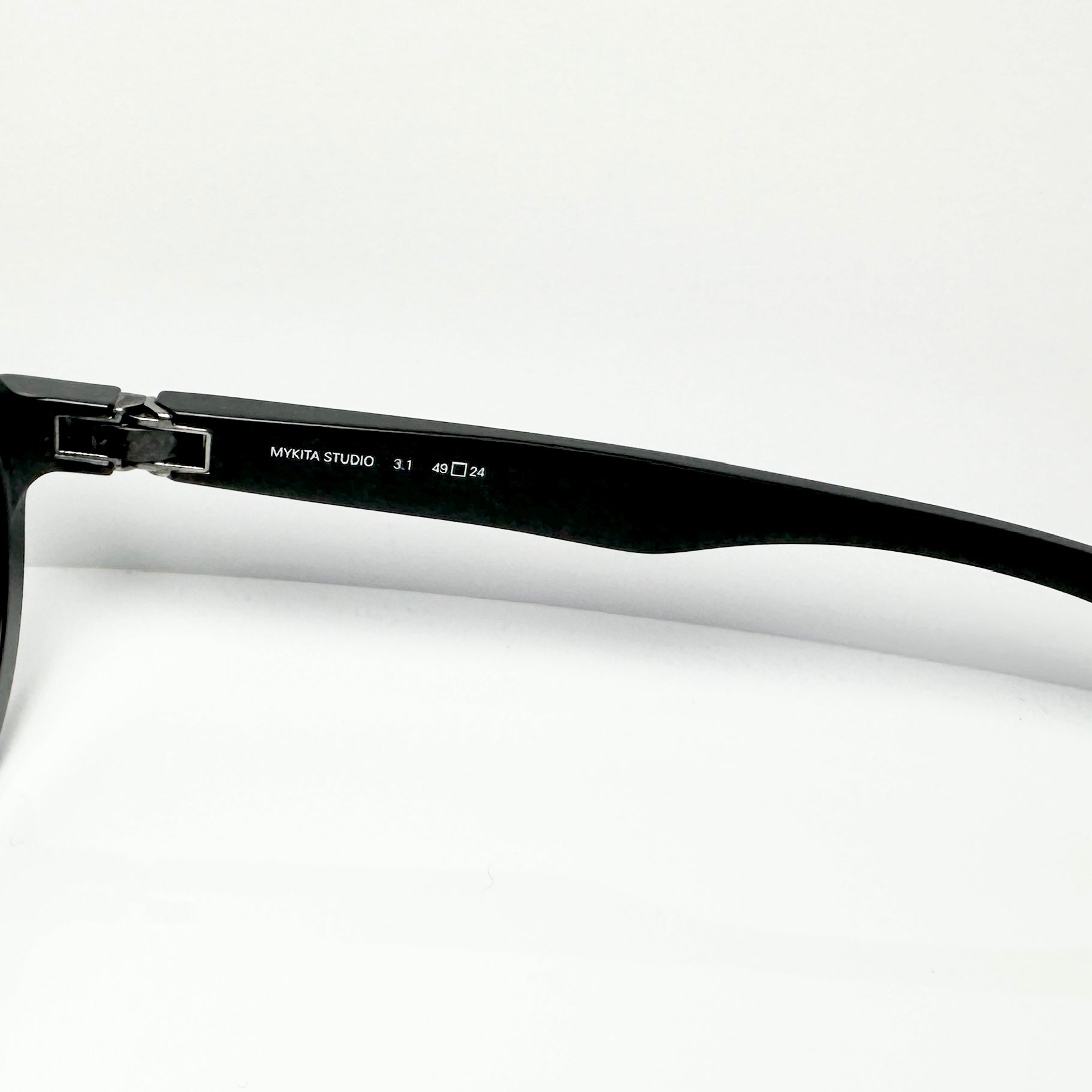 Mykita STUDIO3.1 MBK Unisex Sunglasses Frame in Matt Black - Authentic New
