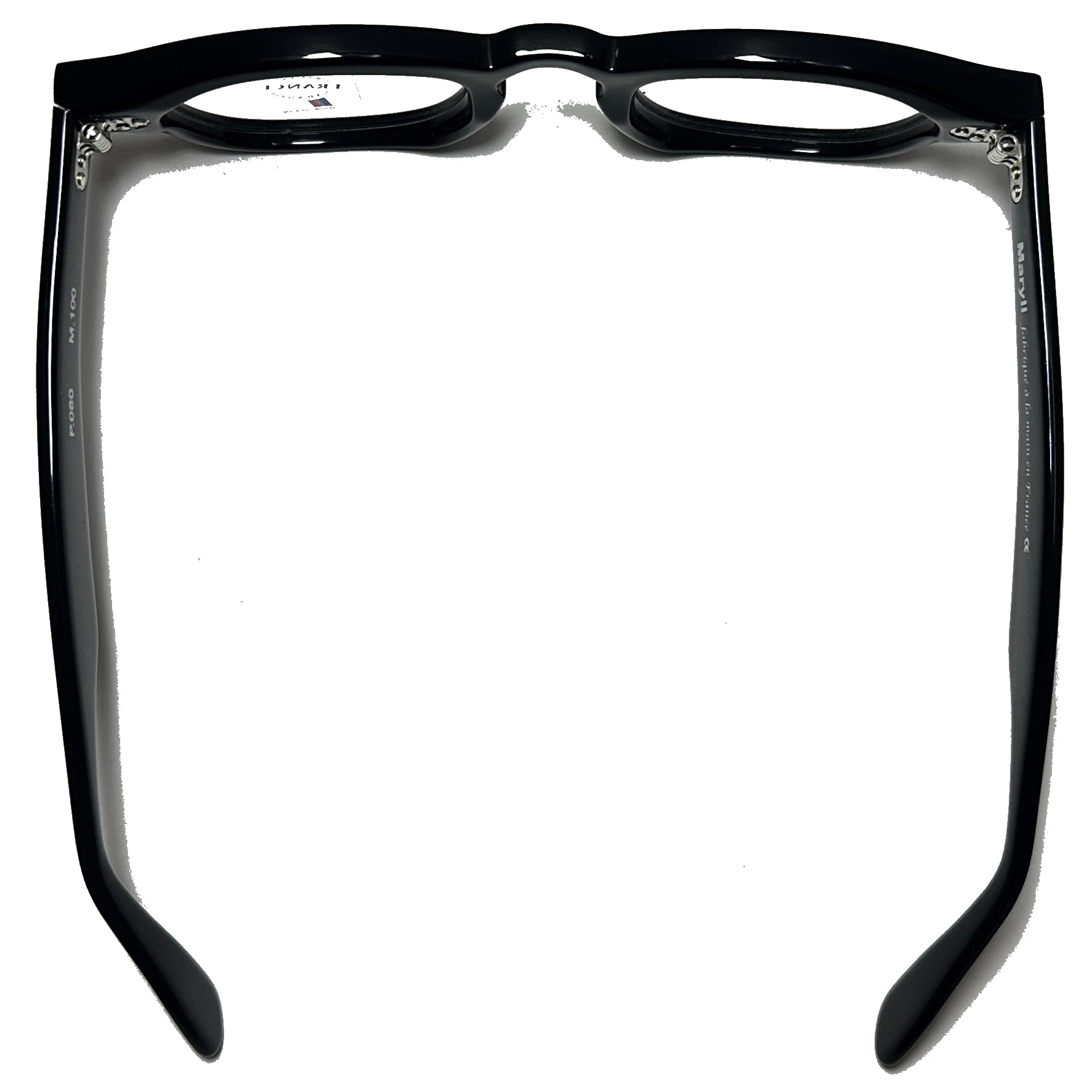 Maryll Wellington Men's Eyeglasses Frame in Black PO80 - Authentic New
