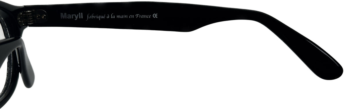 Maryll Wellington Men's Eyeglasses Frame in Black PO80 - Authentic New