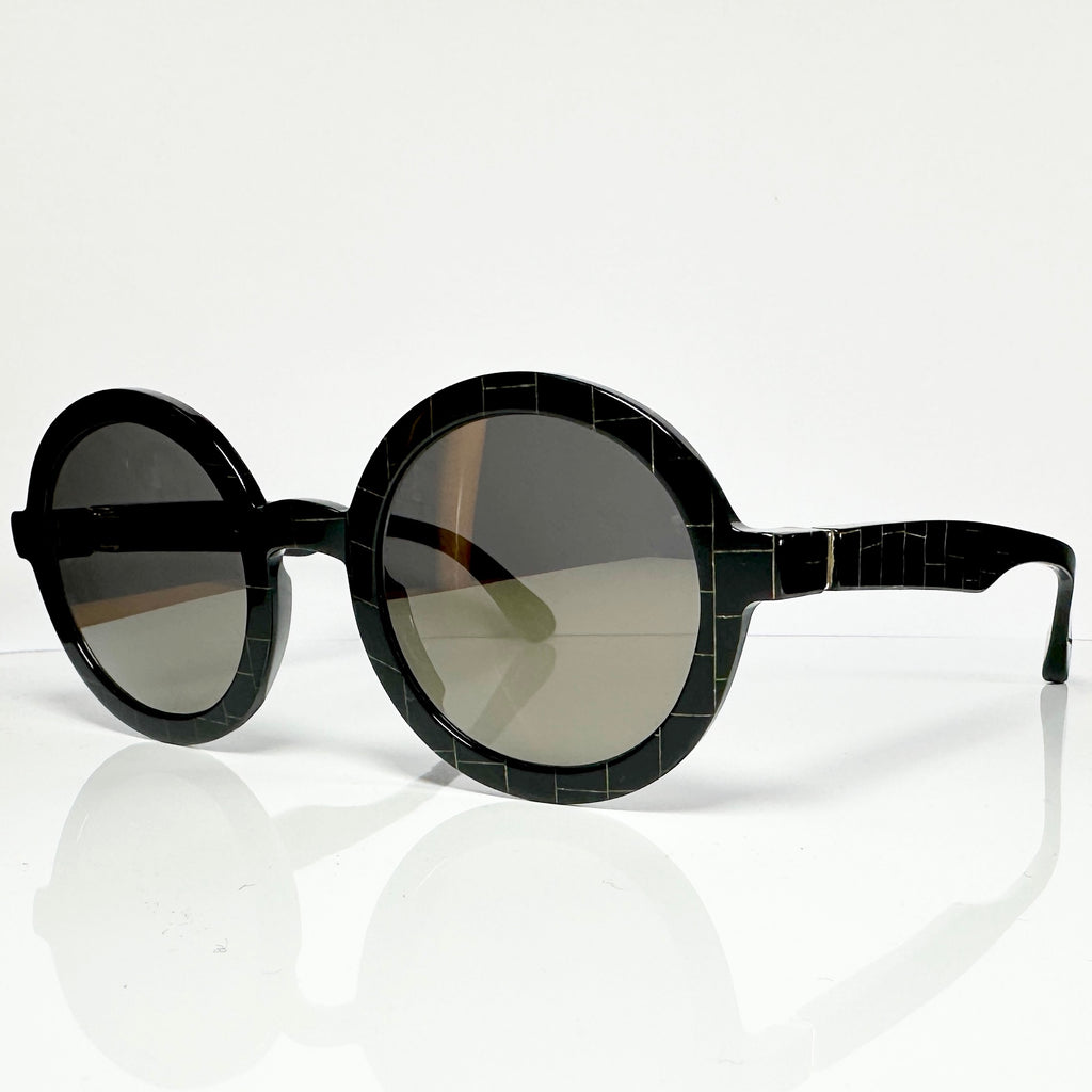 Mykita STUDIO3.1  Unisex Sunglasses Frame in Black/Gold - Authentic New