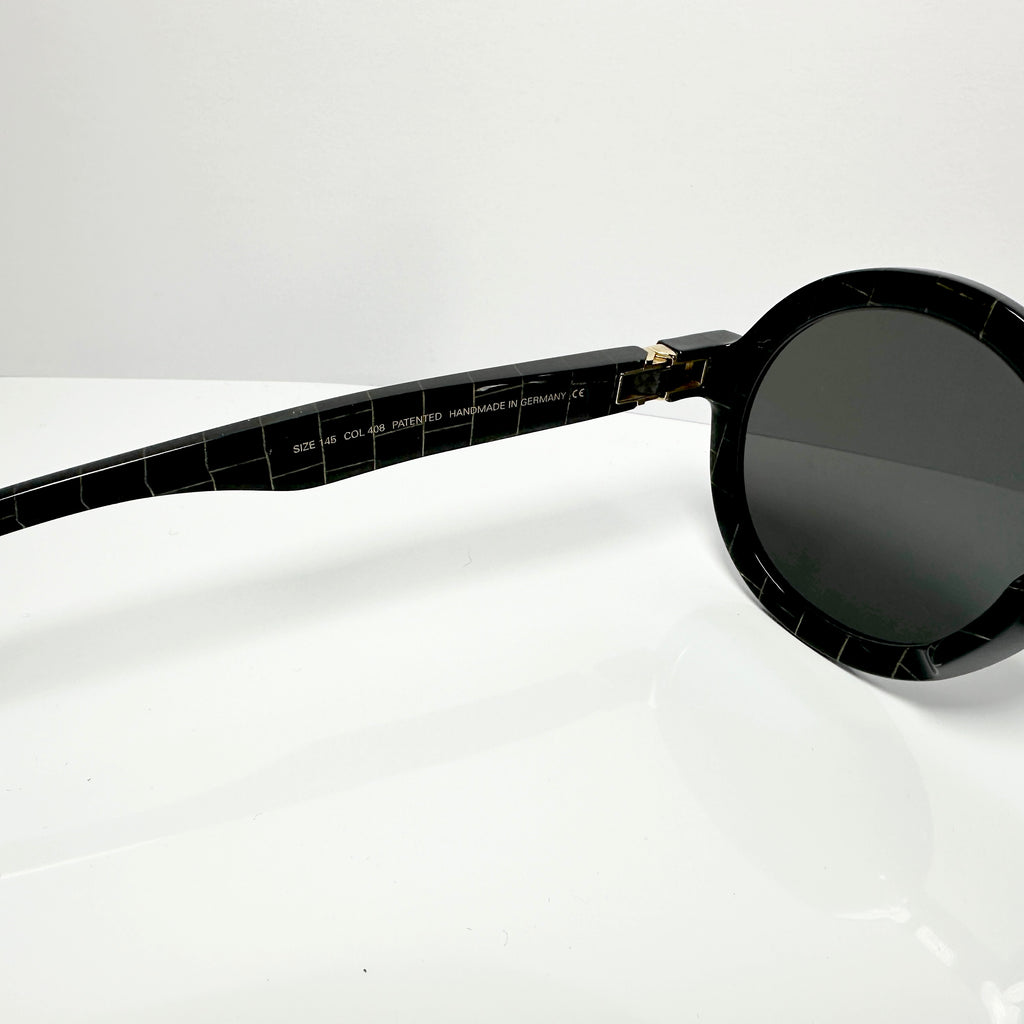 Mykita STUDIO3.1  Unisex Sunglasses Frame in Black/Gold - Authentic New
