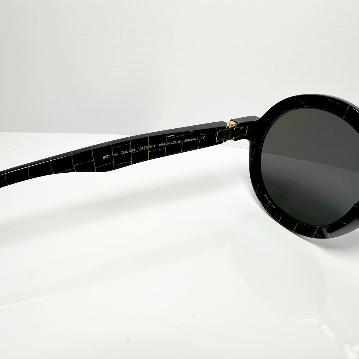 Mykita STUDIO3.1  Unisex Sunglasses Frame in Black/Gold - Authentic New