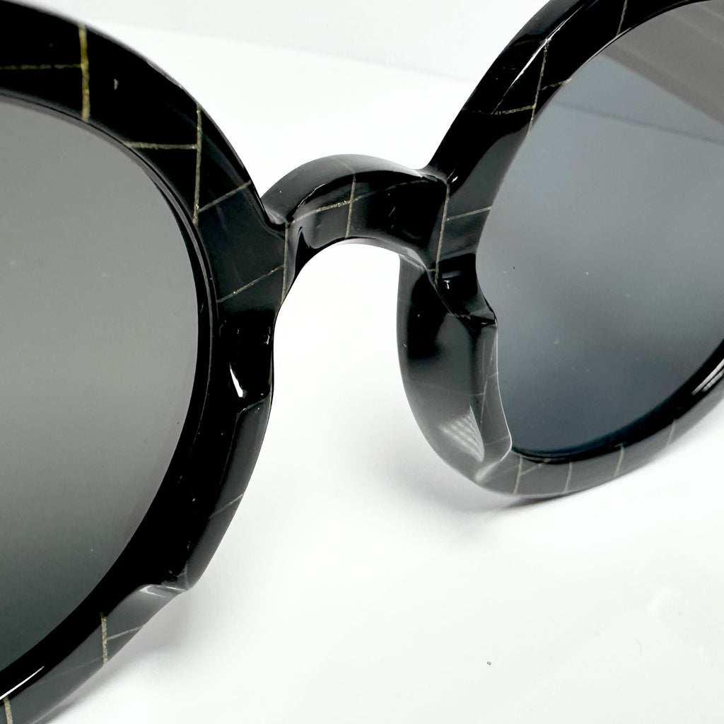 Mykita STUDIO3.1  Unisex Sunglasses Frame in Black/Gold - Authentic New