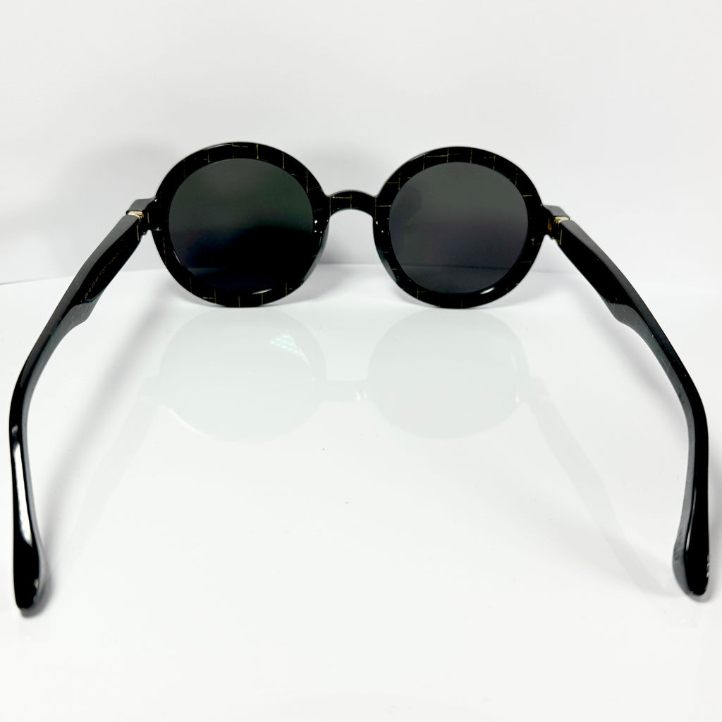 Mykita STUDIO3.1  Unisex Sunglasses Frame in Black/Gold - Authentic New