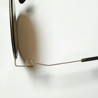 Mykita LUPINE MH2 SBR 244 Unisex Sunglasses Frame in Gold - Authentic New