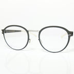 Mykita DECADES GISBERT Unisex Eyeglasses Frame in Silver/Basalt - Authentic New