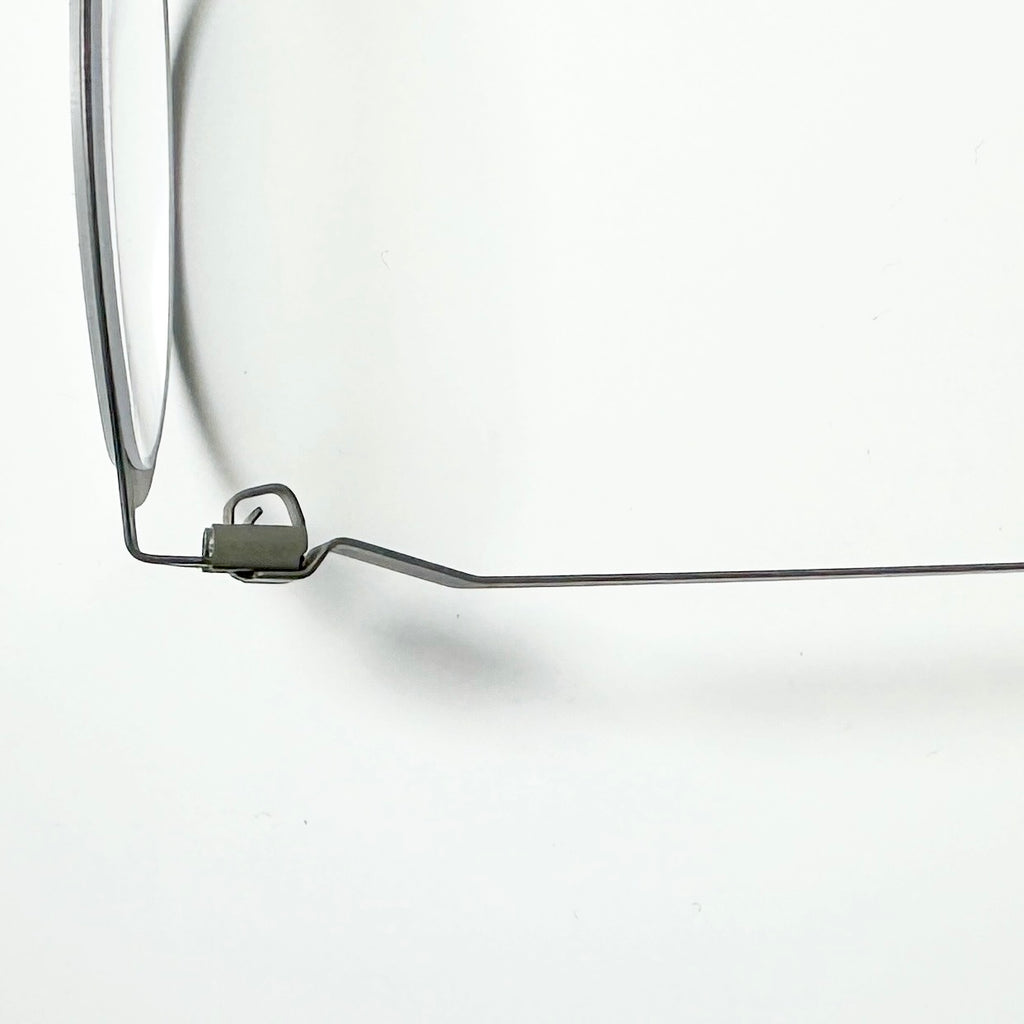 Mykita DECADES GISBERT Unisex Eyeglasses Frame in Silver/Basalt - Authentic New