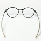 Mykita DECADES GISBERT Unisex Eyeglasses Frame in Silver/Basalt - Authentic New