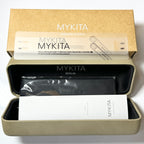 Mykita DECADES GISBERT Unisex Eyeglasses Frame in Silver/Basalt - Authentic New