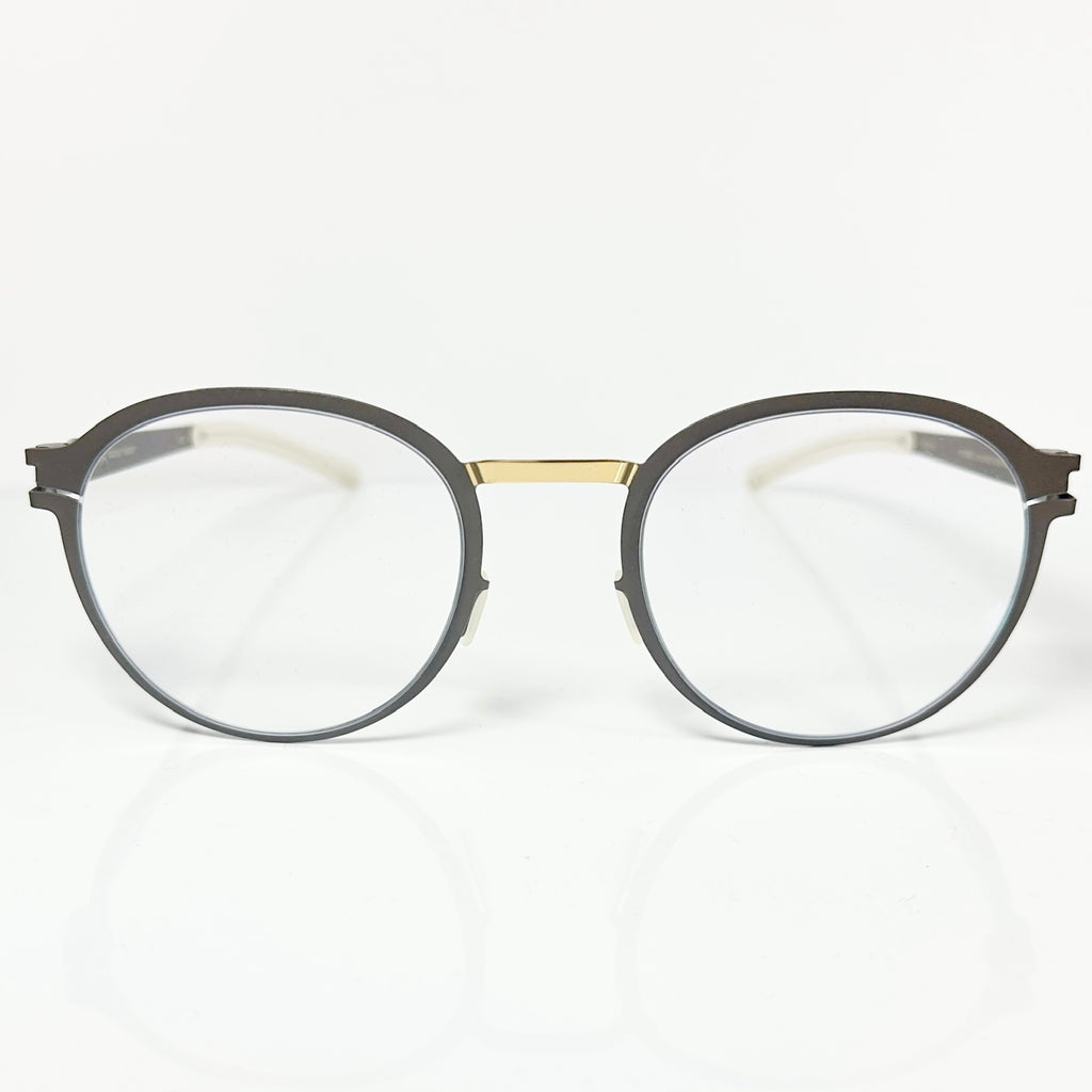 Mykita DECADES GISBERT Unisex Eyeglasses Frame in Gold/Terra - Authentic New