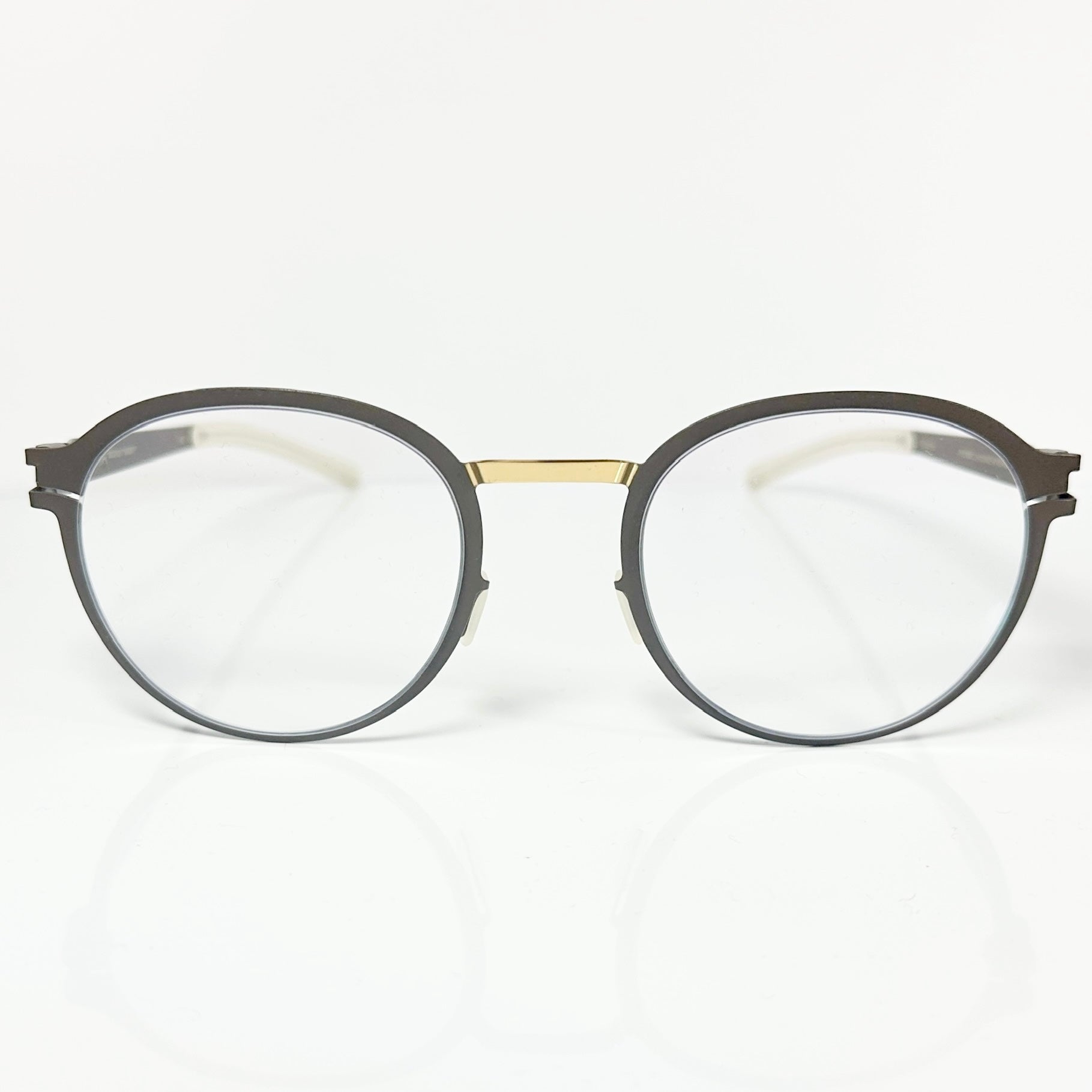 Mykita DECADES GISBERT Unisex Eyeglasses Frame in Gold/Terra - Authentic New