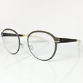 Mykita DECADES GISBERT Unisex Eyeglasses Frame in Gold/Terra - Authentic New