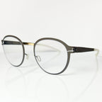 Mykita DECADES GISBERT Unisex Eyeglasses Frame in Gold/Terra - Authentic New