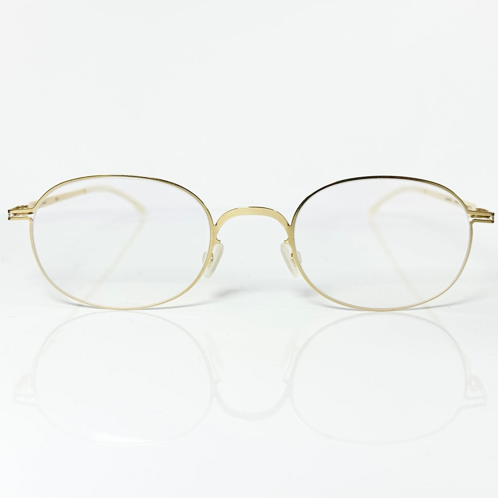 Mykita JALLU Unisex Eyeglasses Frame in Glossy Gold  - Authentic New