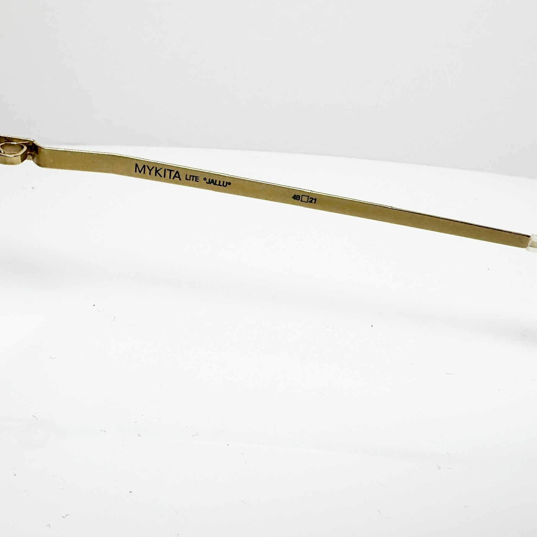 Mykita JALLU Unisex Eyeglasses Frame in Glossy Gold  - Authentic New