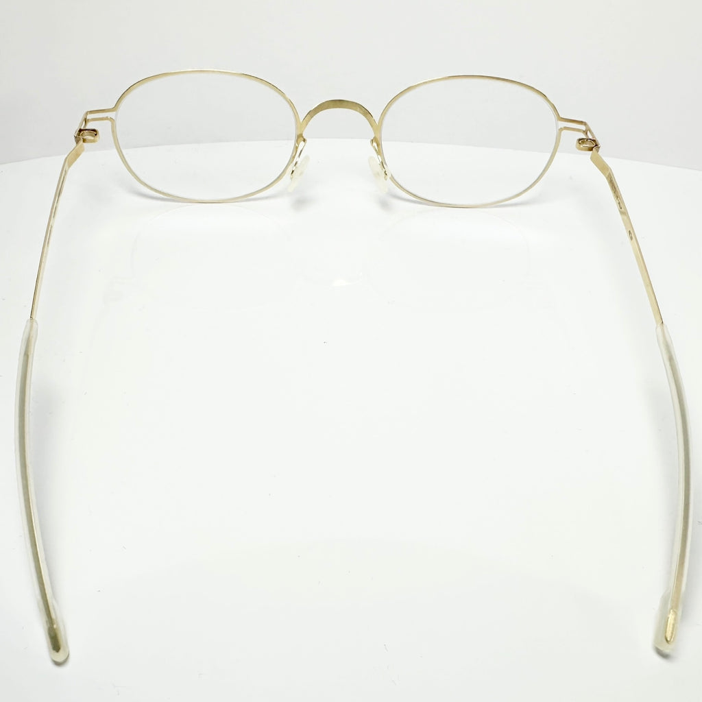 Mykita JALLU Unisex Eyeglasses Frame in Glossy Gold  - Authentic New