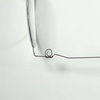 Mykita JALLU Unisex Eyeglasses Frame in Shiny Silver  - Authentic New
