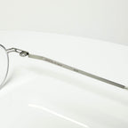Mykita JALLU Unisex Eyeglasses Frame in Shiny Silver  - Authentic New