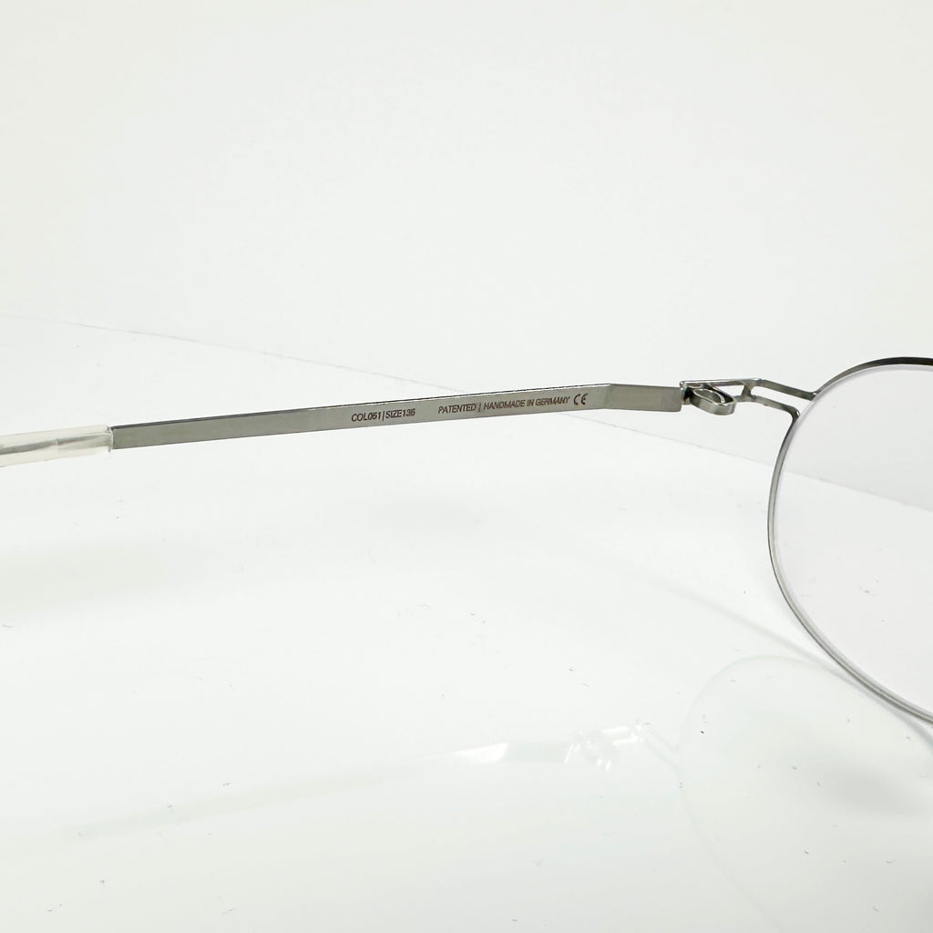 Mykita JALLU Unisex Eyeglasses Frame in Shiny Silver  - Authentic New