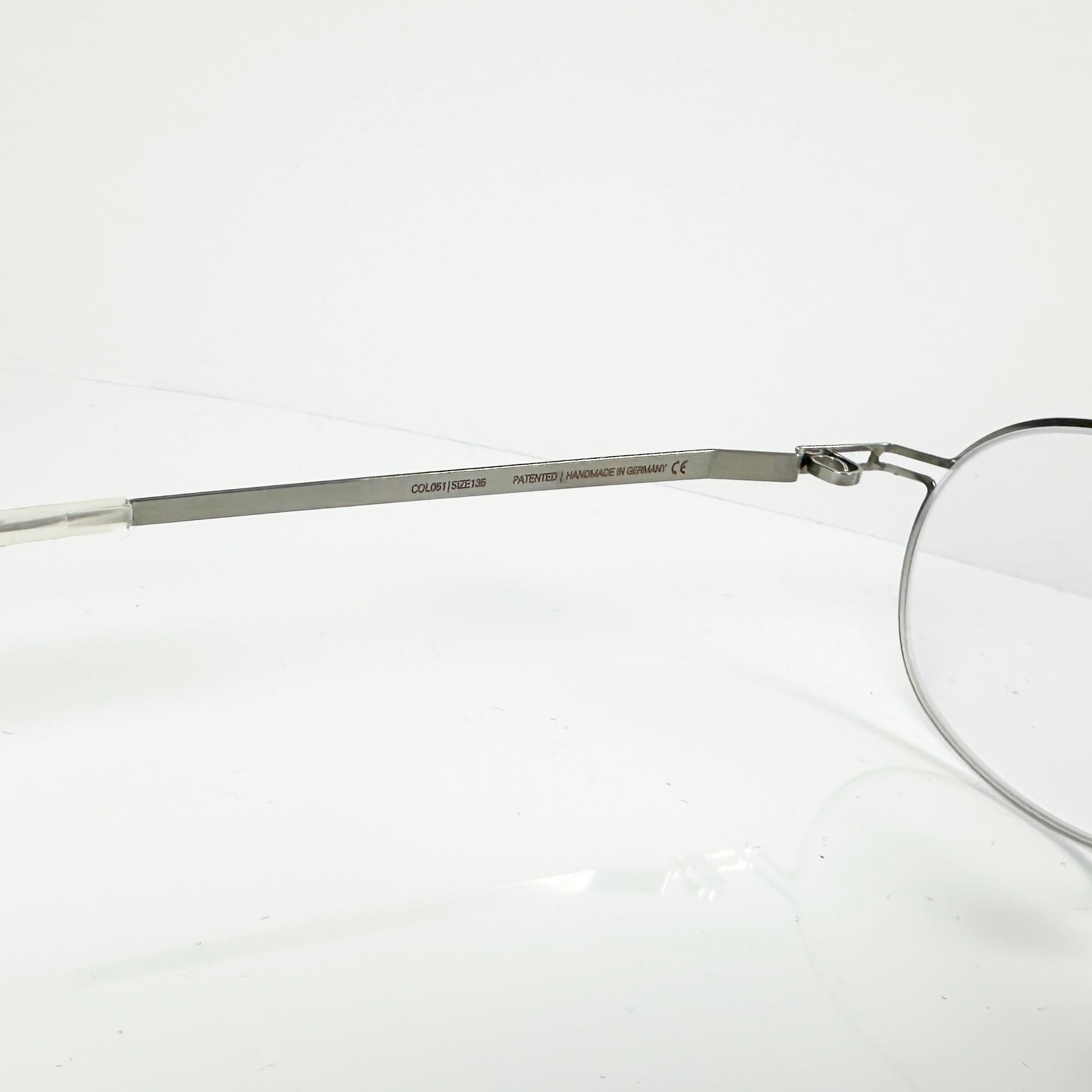 Mykita JALLU Unisex Eyeglasses Frame in Shiny Silver  - Authentic New