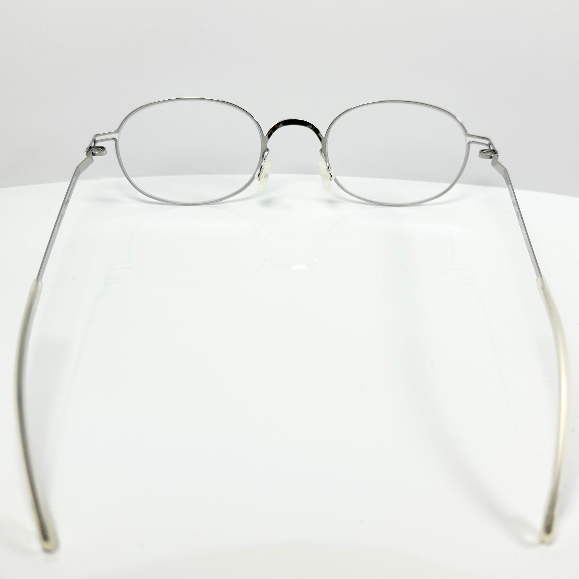 Mykita JALLU Unisex Eyeglasses Frame in Shiny Silver  - Authentic New
