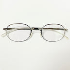 Mykita JALLU Unisex Eyeglasses Frame in Shiny Silver  - Authentic New