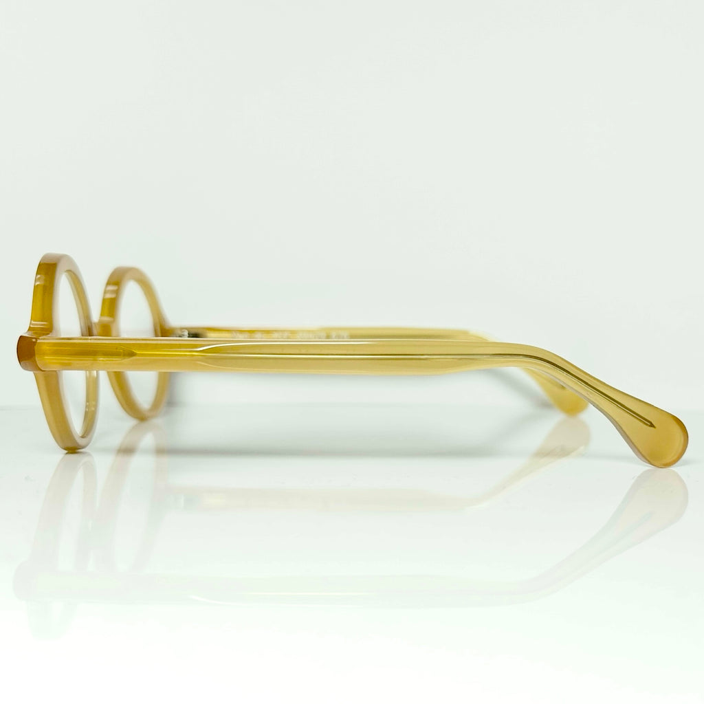 VUE DC YEP 676 Unisex Eyeglasses Frame in Crystal Yellow  - Authentic New