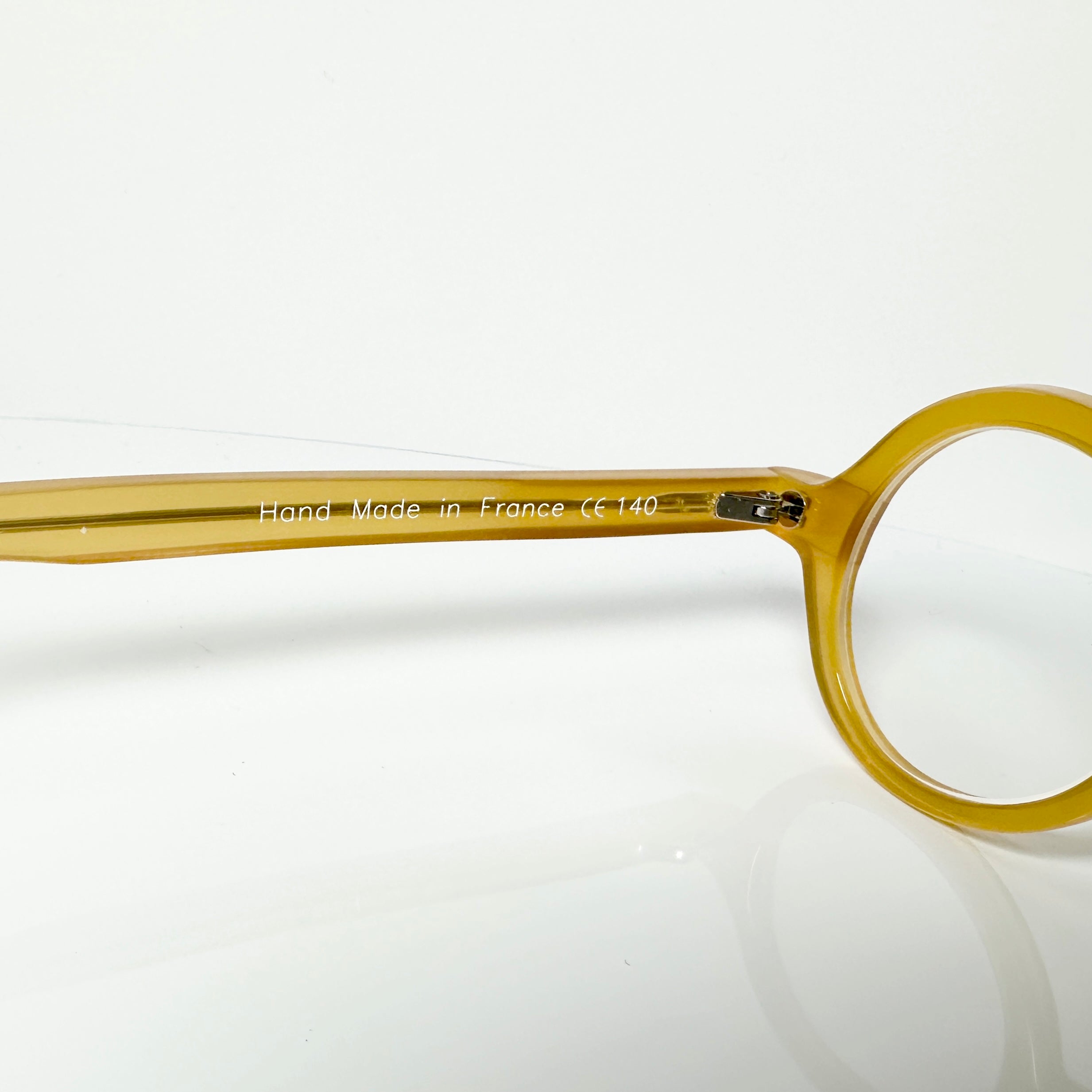 VUE DC YEP 676 Unisex Eyeglasses Frame in Crystal Yellow  - Authentic New