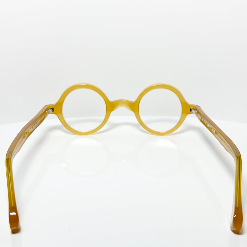 VUE DC YEP 676 Unisex Eyeglasses Frame in Crystal Yellow  - Authentic New