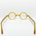 VUE DC YEP 676 Unisex Eyeglasses Frame in Crystal Yellow  - Authentic New