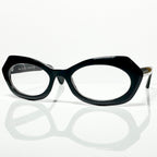 VUE DC KEL 100 Women's Eyeglasses Frame in Black - Authentic New