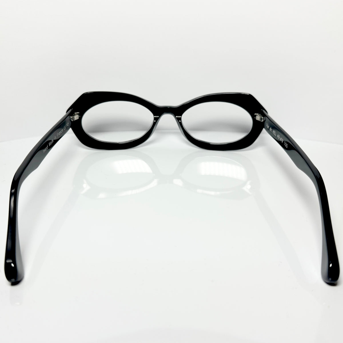 VUE DC KEL 100 Women's Eyeglasses Frame in Black - Authentic New