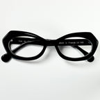 VUE DC KEL 100 Women's Eyeglasses Frame in Black - Authentic New