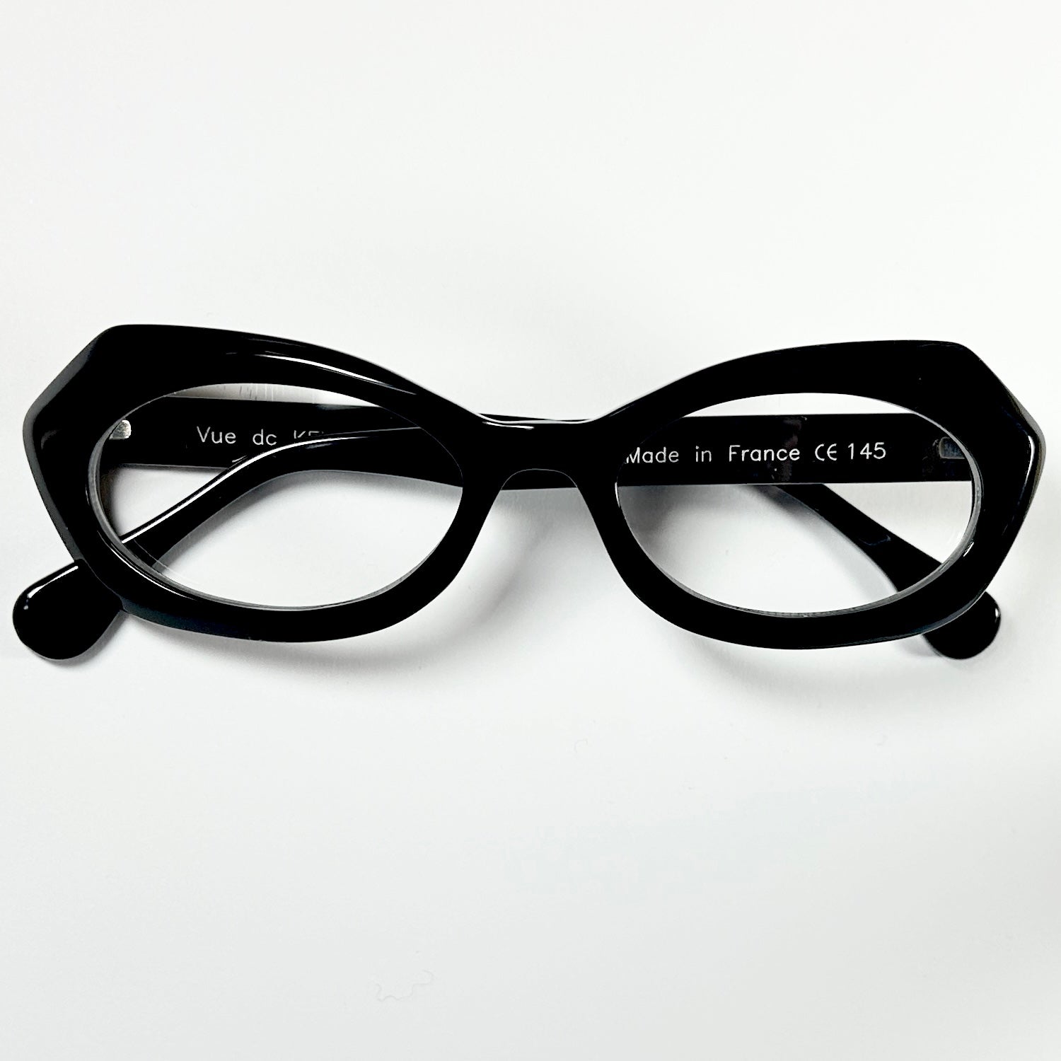 VUE DC KEL 100 Women's Eyeglasses Frame in Black - Authentic New